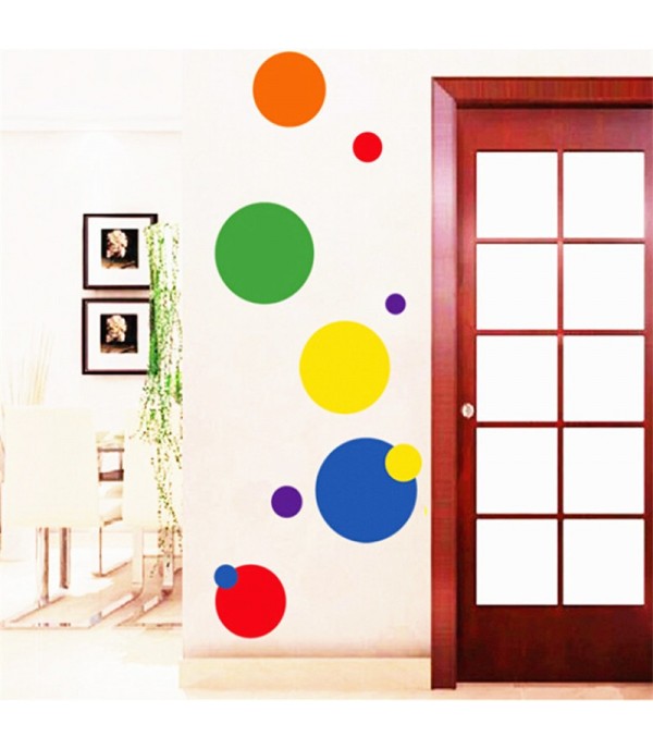 Wall Sticker Dotted Pattern Living Room Background Wall Decoration