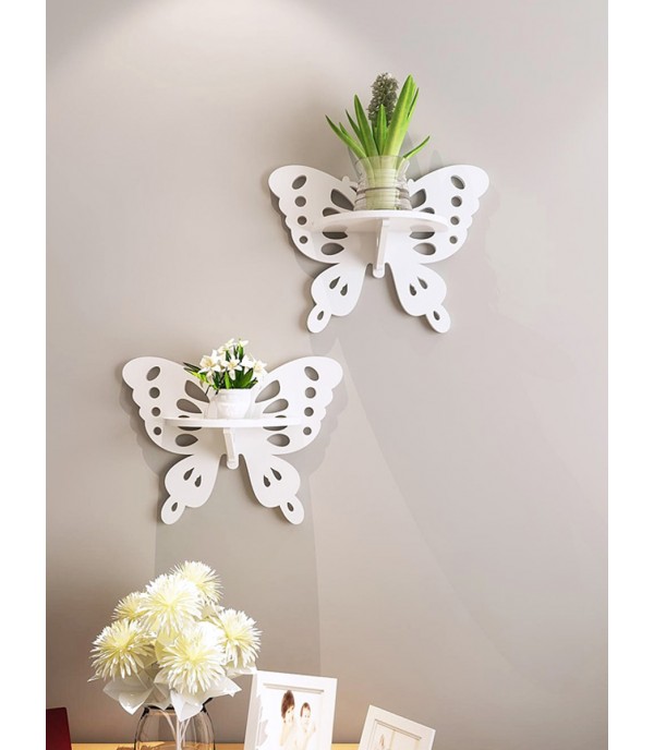 Wall Rack European Style Vivid Butterfly Shape Home Decor Wall Rack