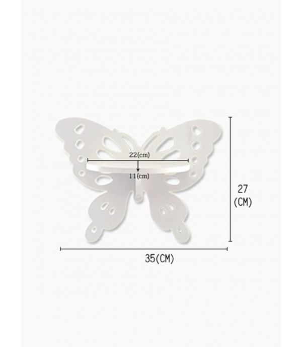 Wall Rack European Style Vivid Butterfly Shape Home Decor Wall Rack