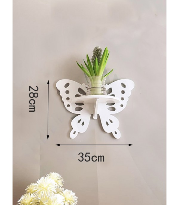 Wall Rack European Style Vivid Butterfly Shape Home Decor Wall Rack