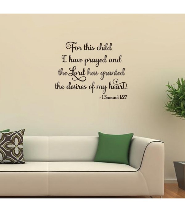 One Piece Wall Sticker Creative English Proverbs Pattern Living Room Bedroom Wallpaper