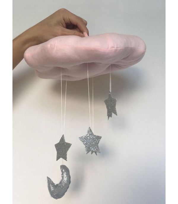 Wall Hanging Decoration Lovely Cloud Shaped Bedroom Decorative Display