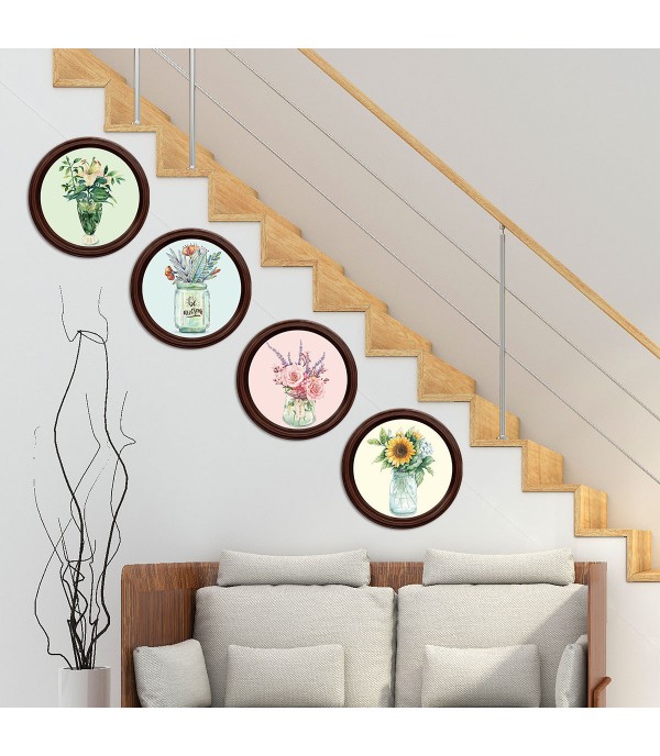 4 Pcs Wall Sticker 3D Creative Designed Decorative Sticker