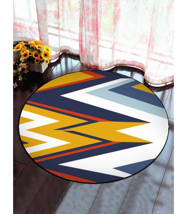 Living Room Floor Mat Modern Style Fashion Geometry Pattern Antiskid Mat