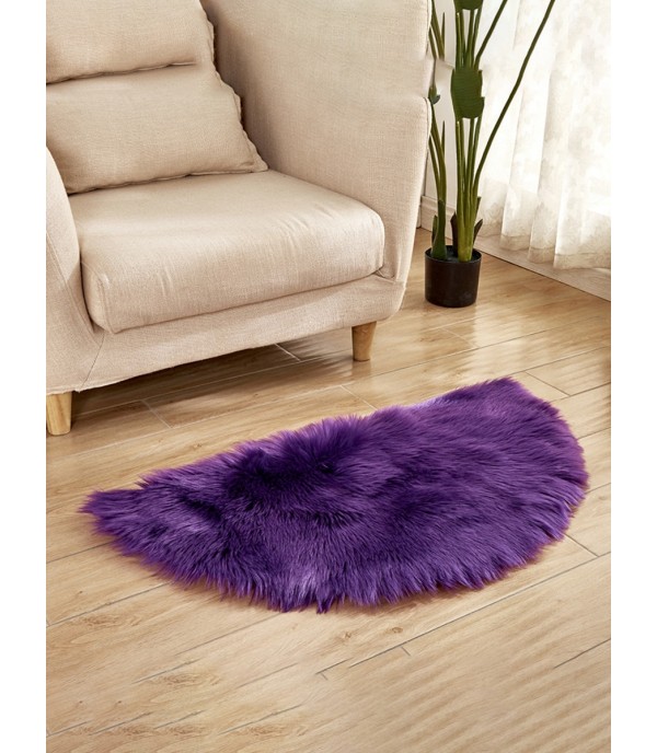 Home Floor Carpet Solid Color Thickened Supple Home Mat