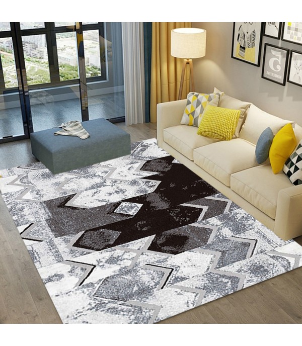 Bedroom Carpet Modern Non-Skid Stylish Rectangular Living Room Rug