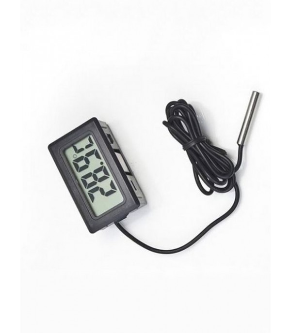 Digital LCD Thermometer Temperature Meter Gauge Probe Sensor Aquarium Refrigerator Temperature Gauge