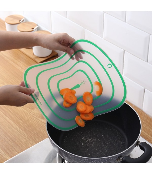 Flexible Chopping Mat Lightweight Cutting Board Mat Creative Kitchen Tool