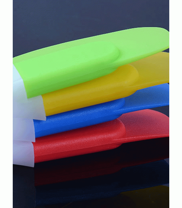 4 Pcs Kitchen Scraper Blades Creative Silicone Baking Cake Spatulas