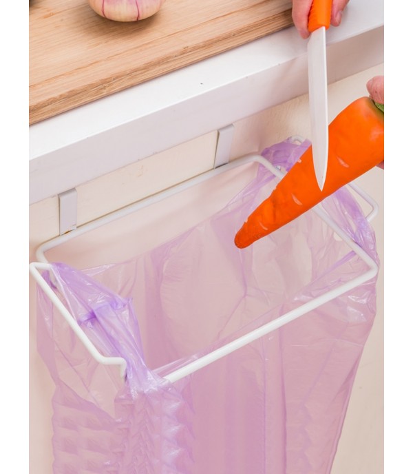 Kitchen Garbage Bag Rack Creative Multi Functions Wall Hanging Rack