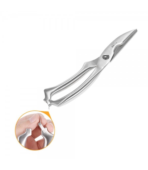 Kitchen Shears Multipurpose High Quality Solid Poultry Chicken Bone Scissors Excellent Sturdy Spring Loaded Shears