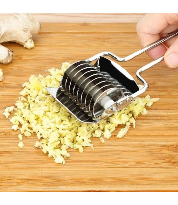 Noodle Roller Dough Cutter Onion Garlic Coriander Chopper Kitchen Cooking Tool