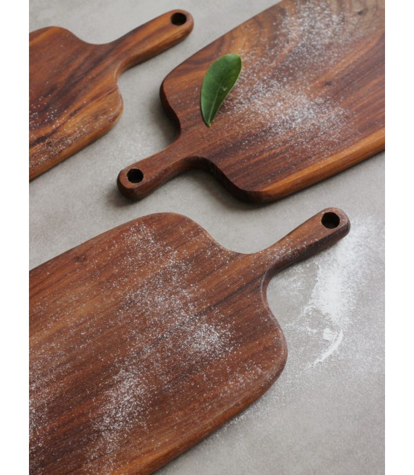 One Piece Kitchen Cutting Board Creative Vintage Wooden Kitchen Tool