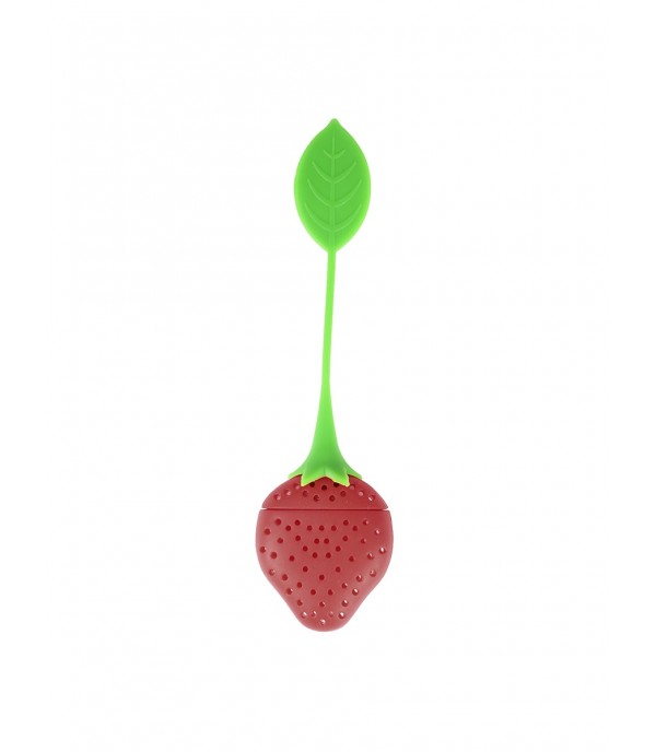 Silicone Tea Infuser Fruit Strawberry Shape Herbal Spices Leaf Strainer