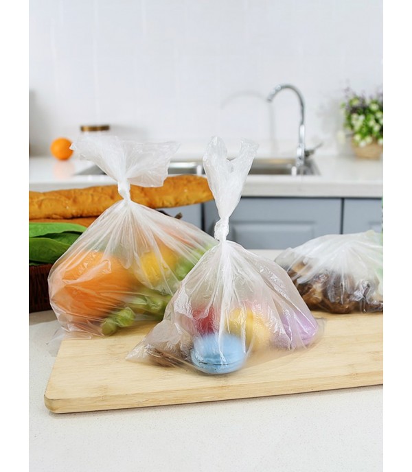 3Pcs Kitchen Food Storage Bags Disposable Point Broken Freezer Bags