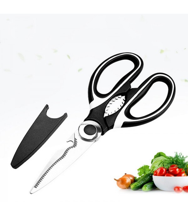 Kitchen Shears Colorblock Multi-Function Stainless Steel Kitchen Tool