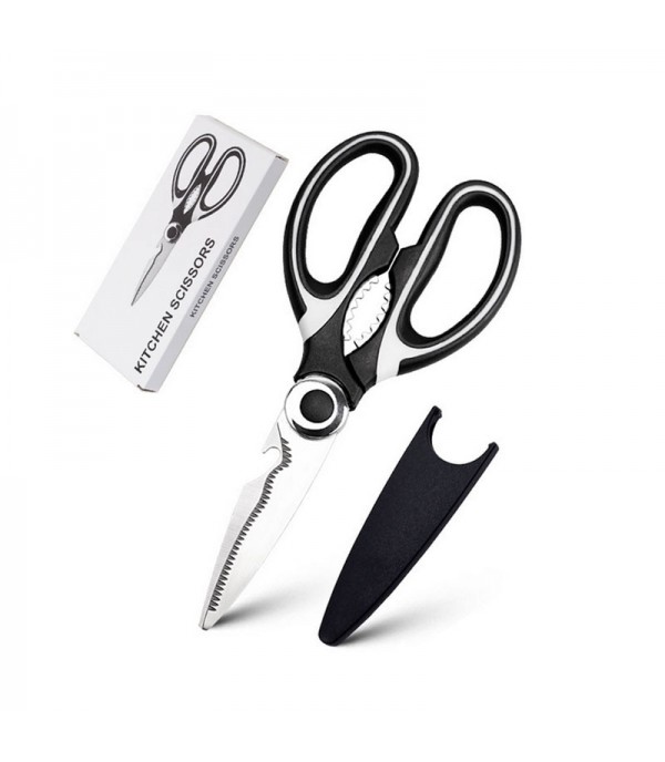 Kitchen Shears Colorblock Multi-Function Stainless Steel Kitchen Tool